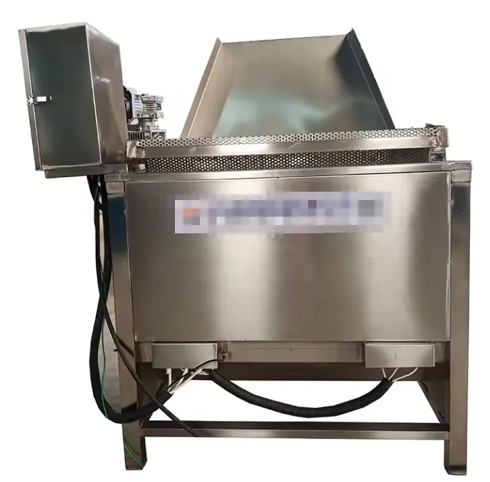 Nepārtraukta konveijera banānu ceļmallapu cepšanas iekārta